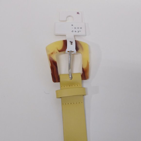 A New Day Belt Women X-Large Style: AC754 Closet Staple Summer Yellow NWT - Picture 4 of 8